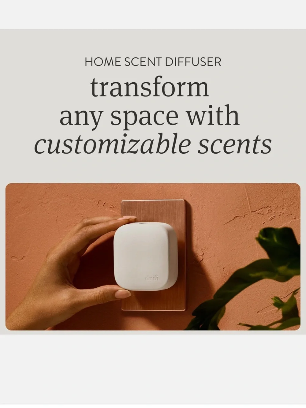 Drift Fragrance Diffuser with three scents